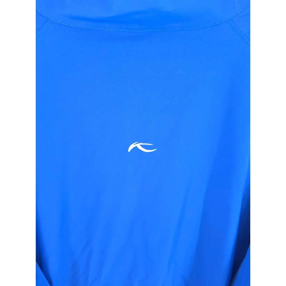 KJUS Domus CL Jacket Mens 2XL Blue Full Zip Golf Outdoor Windbreaker MG15-611